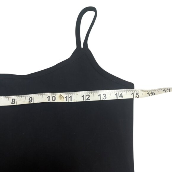 Stretchy Black Women's Body Conforming Jumpsuit - Picture 6 of 7